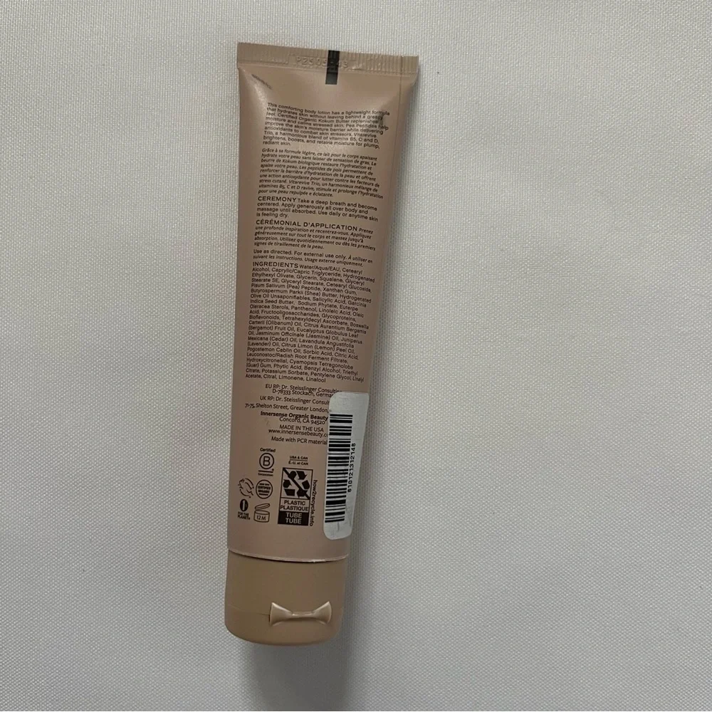 Innersense Organic Beauty Renew Body Lotion Vegan & Cruelty-Free 2.0 Fl Oz NWT